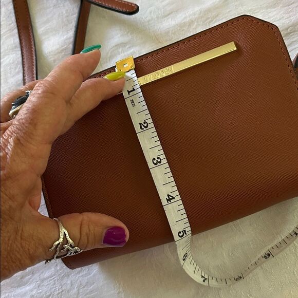 Steve Madden Brown Bkarlee Crossbody Bag Wallet - Picture 10 of 13